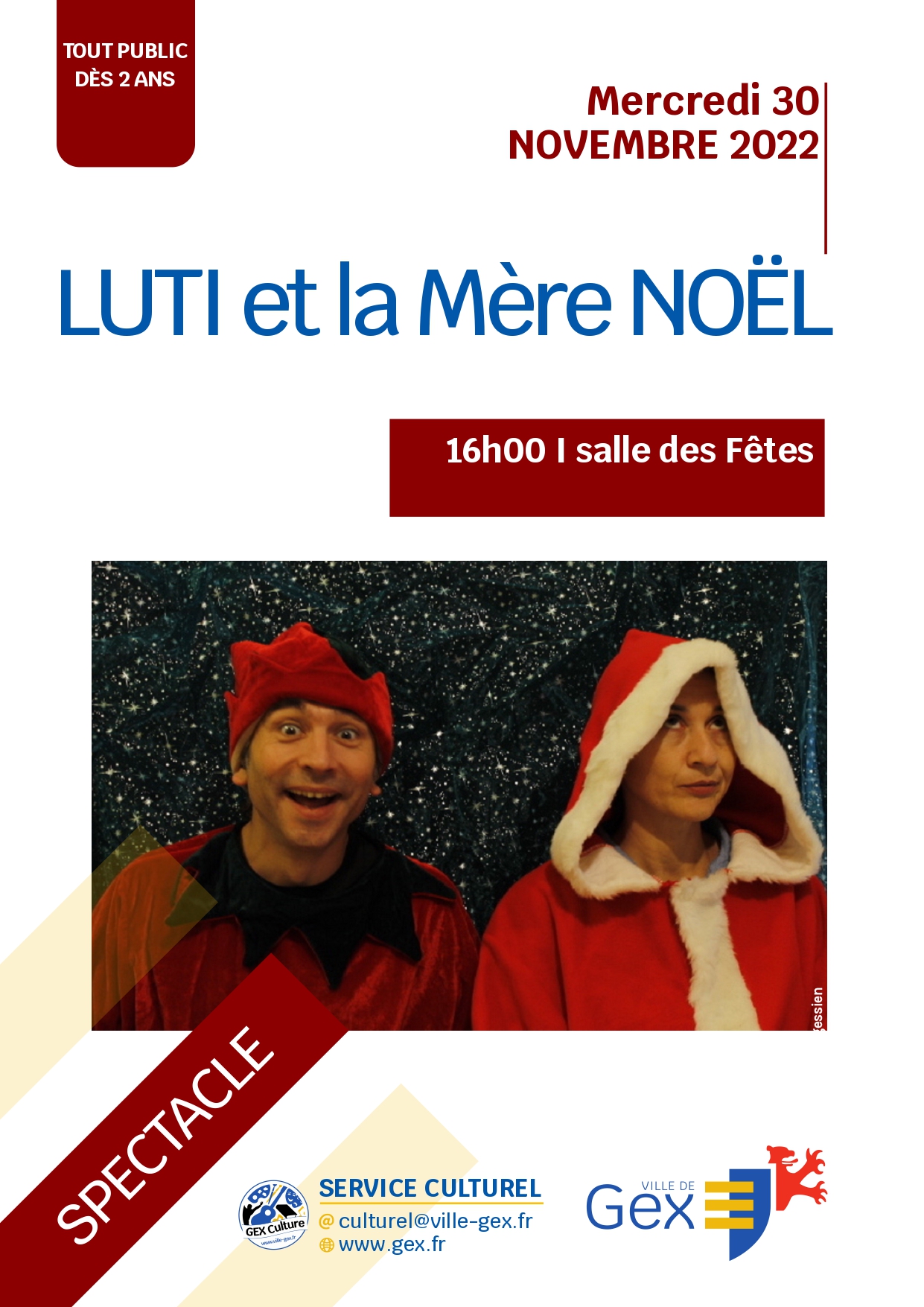 Luti et la Mère Noël Ville de Gex