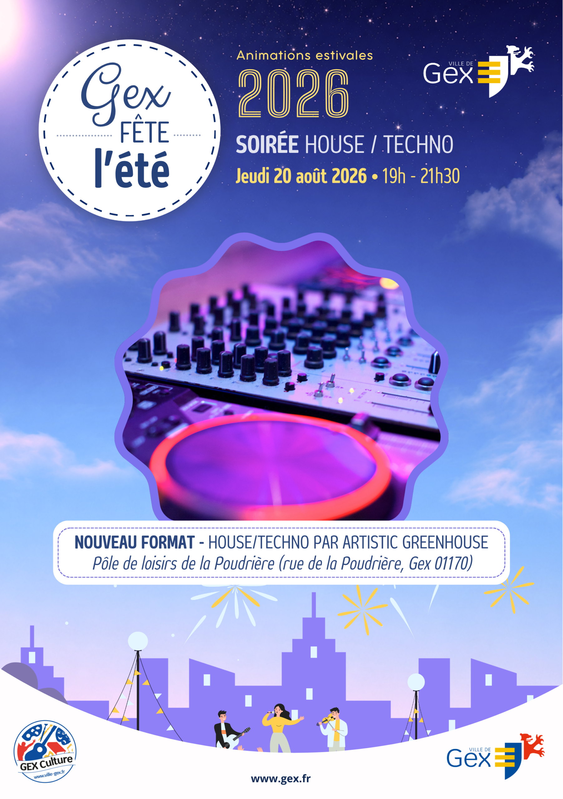 Soirée techno house
